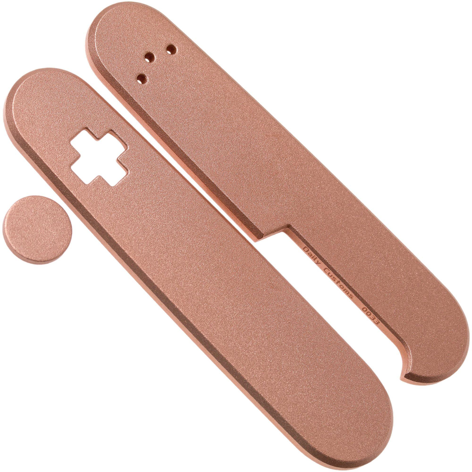 Daily Customs 91.3 Plain, Copper P10012425 Victorinox Griffschalen