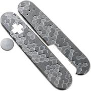 Daily Customs 91.3 Honeycomb 3D BS Pattern, Titanium P10012433 Victorinox scales