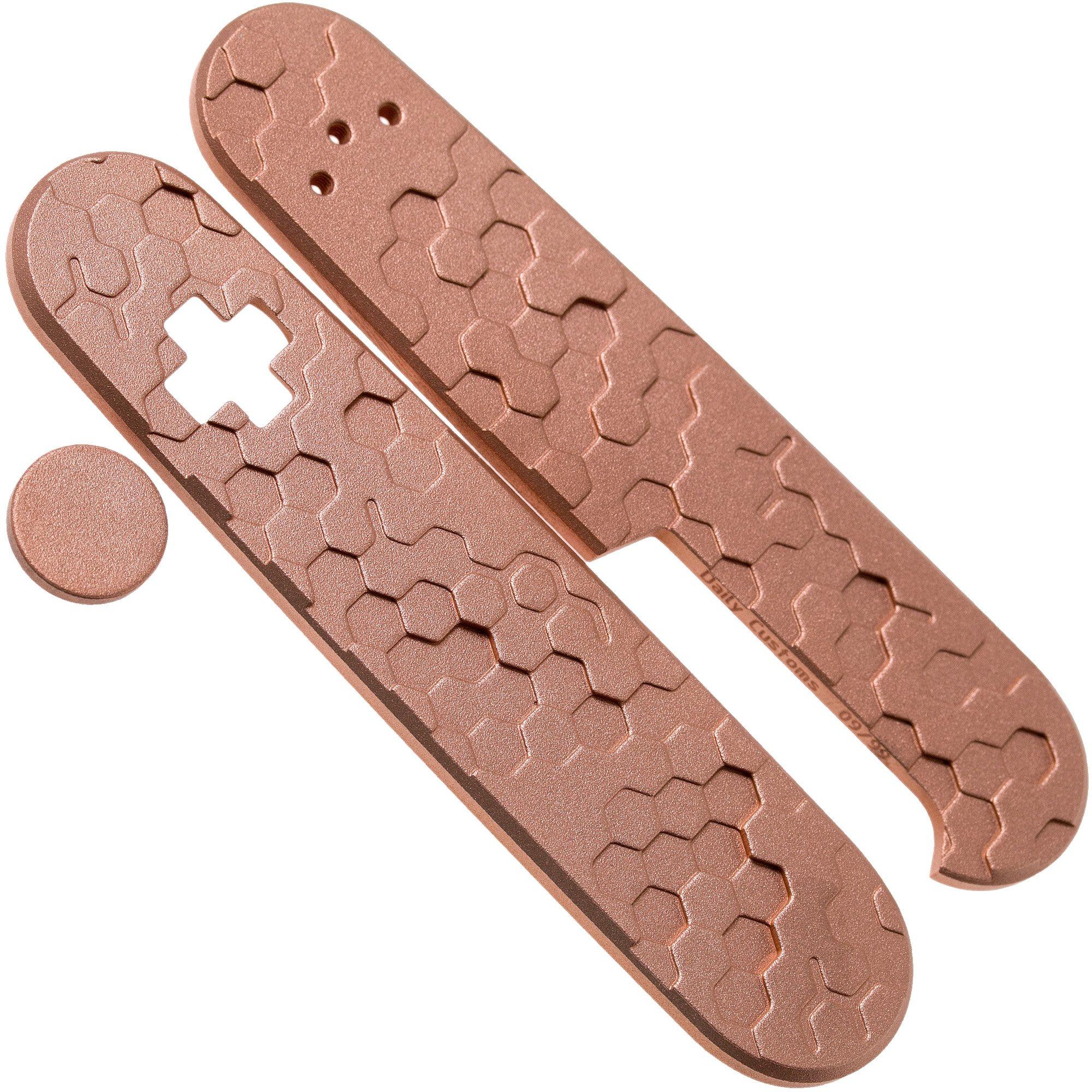 Okładziny Victorinox Daily Customs 91.3 Honeycomb 3D BS Pattern, Copper P10012436