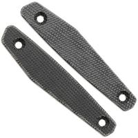 Afbeelding voor Daily Customs AK1 Inlays P10012627, Plain Black Canvas Micarta, inlay set