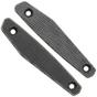 Image pour Daily Customs AK1 Inlays P10012627, Plain Black Canvas Micarta, set d'inserts