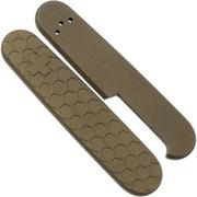 Daily Customs 91.2 Honeycomb 2D Pattern, Rusty Titanium P10013247 plaquettes pour Victorinox 