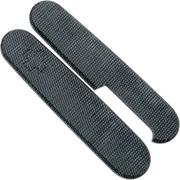 Daily Customs 91.2 Plain, Black Canvas Micarta P10013877 plaquettes pour Victorinox