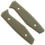 Imagen para Daily Customs AK1 Scales, Plain Green Canvas Micarta cachas
