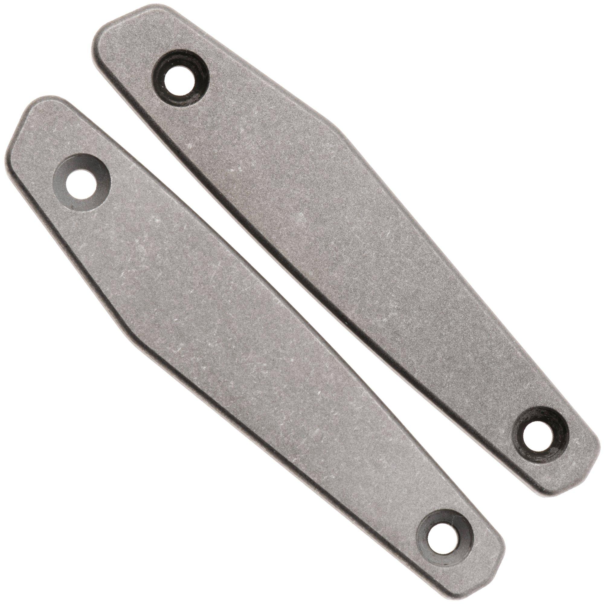 Daily Customs AK1 Inlays P10014337, Plain Titanium, inlay set