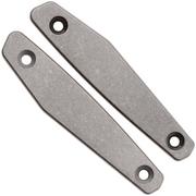 Image for Daily Customs AK1 Inlays P10014337, Plain Titanium, inlay set
