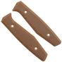 Bild für Daily Customs AK1 Scales, Plain Natural Canvas Micarta Griffschalen