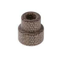 Image for Daily Customs Simple Bead Plain Canvas Micarta Natural, light brown