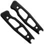 Bild für Daily Customs AK4 Scales P10017418, Lightweight G10 Black, Griffschalen
