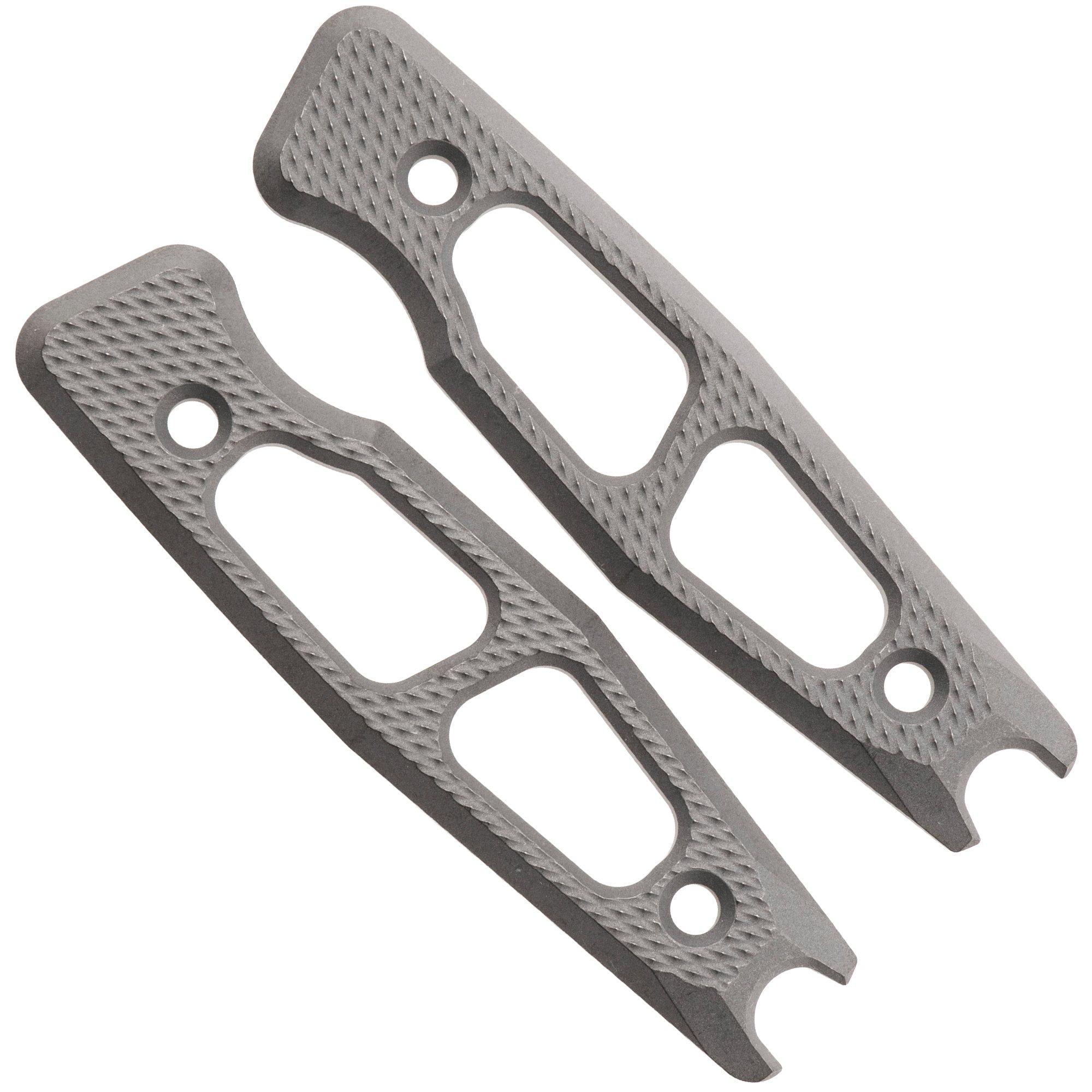 Daily Customs AK4 Scales P10017420, Lightweight Titanium, handle scales