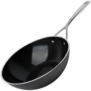 Afbeelding voor Demeyere Alu Pro 5 Ceraforce 1008007 wok vlakke bodem, 30 cm