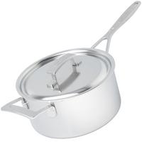 Afbeelding voor Demeyere Industry 5, 1029684 RVS steelpan met deksel, 22 cm, 4l