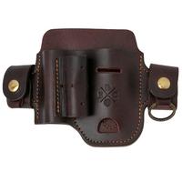 Image for 1791 EDC Heavy Duty Action-Snap Large Flex Tool Organizer EDC-HD-AS-LF-BUR-A Burgundy, leather belt holster