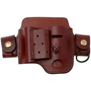 1791 EDC Heavy Duty Action-Snap Large Flex Tool Organizer EDC-HD-AS-LF-CHN-A Chestnut, leather belt holster