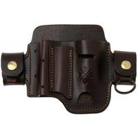 Image for 1791 EDC Heavy Duty Action-Snap Small Flex Tool Organizer EDC-HD-AS-SF-BUR-A Burgundy, leather belt holster