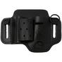 Image for 1791 EDC Heavy Duty Easy-Slide Large Flex Tool Organizer EDC-HD-ES-LF-BLK-A Black, leather belt holster