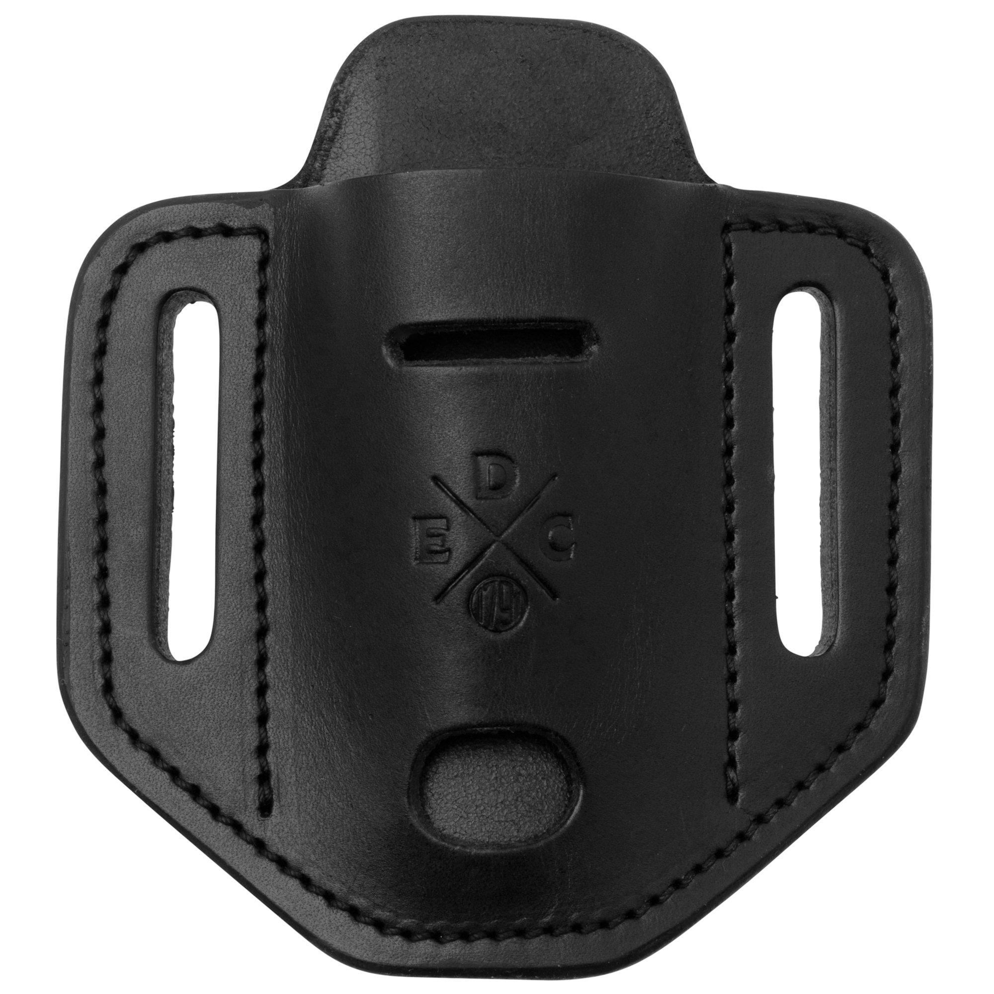 Pochwa na pasek 1791 EDC Heavy Duty Easy-Slide Solo Ambi EDC-HD-ES-SL-BLK-A Black, skóra