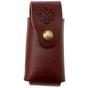 Afbeelding voor 1791 EDC Heavy Duty Easy-Slide Solo Snap EDC-HD-ES-SLS-CHN-A Chestnut, lederen riemfoedraal