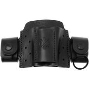1791 EDC Mini Action-Snap Medium Flex Ambi Tool Organizer EDC-MN-AS-MF-BLK-A Black, leather belt holster