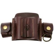 1791 EDC Mini Action-Snap Medium Flex Ambi Tool Organizer EDC-MN-AS-MF-BUR-A Burgundy, lederen riemholster