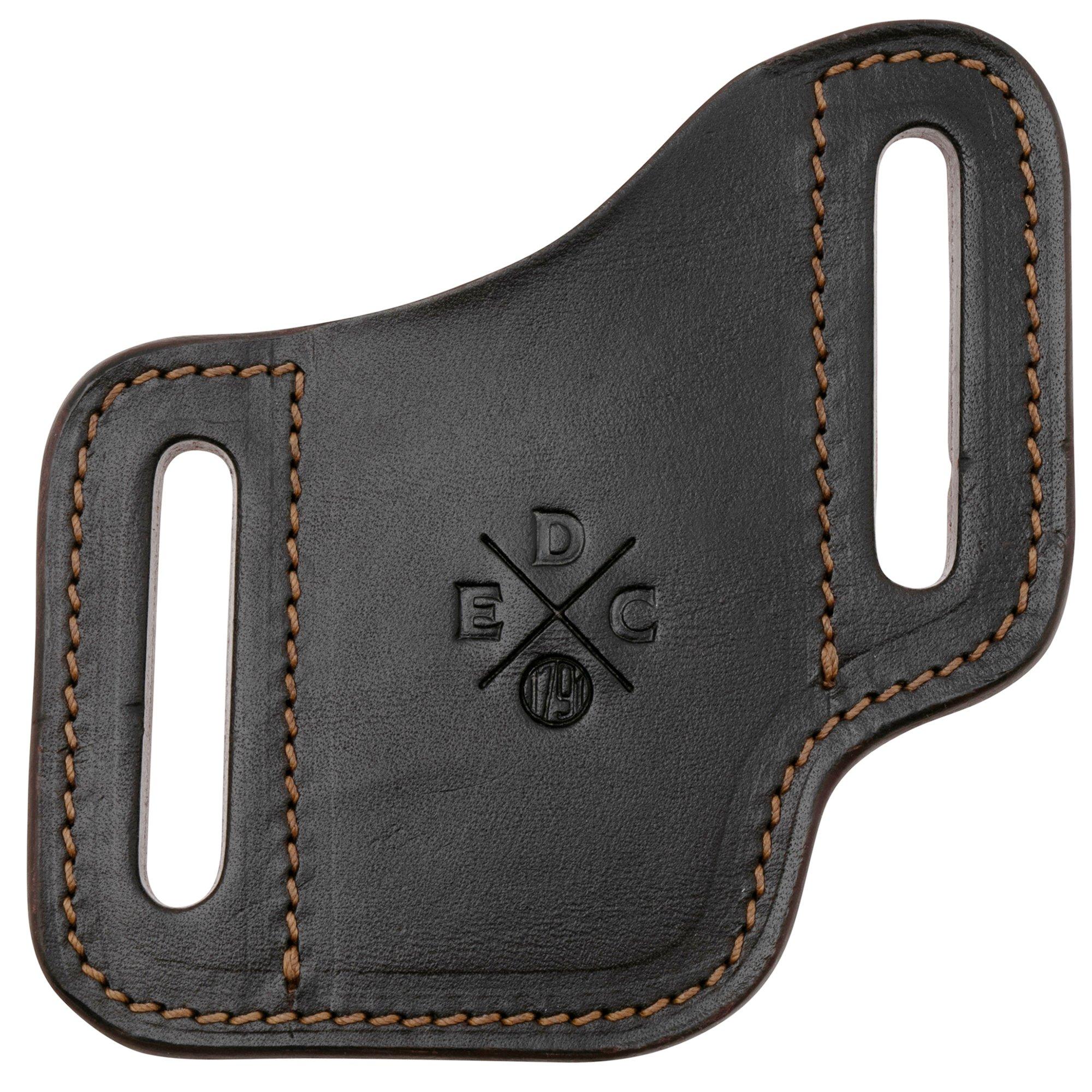 Pochwa na pasek 1791 EDC Standard Easy-Slide Solo Canted Right EDC-ST-ES-SLC-BUR-R Burgundy, skóra