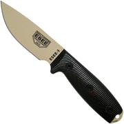 ESEE Model 3 Desert Tan Blade 3D Blood-Black G10 coltello da sopravvivenza 3PMDT-004 fodero nero + gancio per cintura
