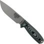 Obraz dla Nóż ESEE Model 4 Plain Edge S35VN, Grey Black G10 3D Handle 4P35V-002 z pokrowcem + klips