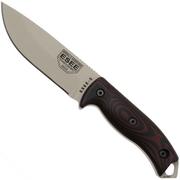 ESEE Model 5 Desert Tan Blade 3D Blood-Black G10 coltello da sopravvivenza 5PDT-004 fodero kydex + clip plate