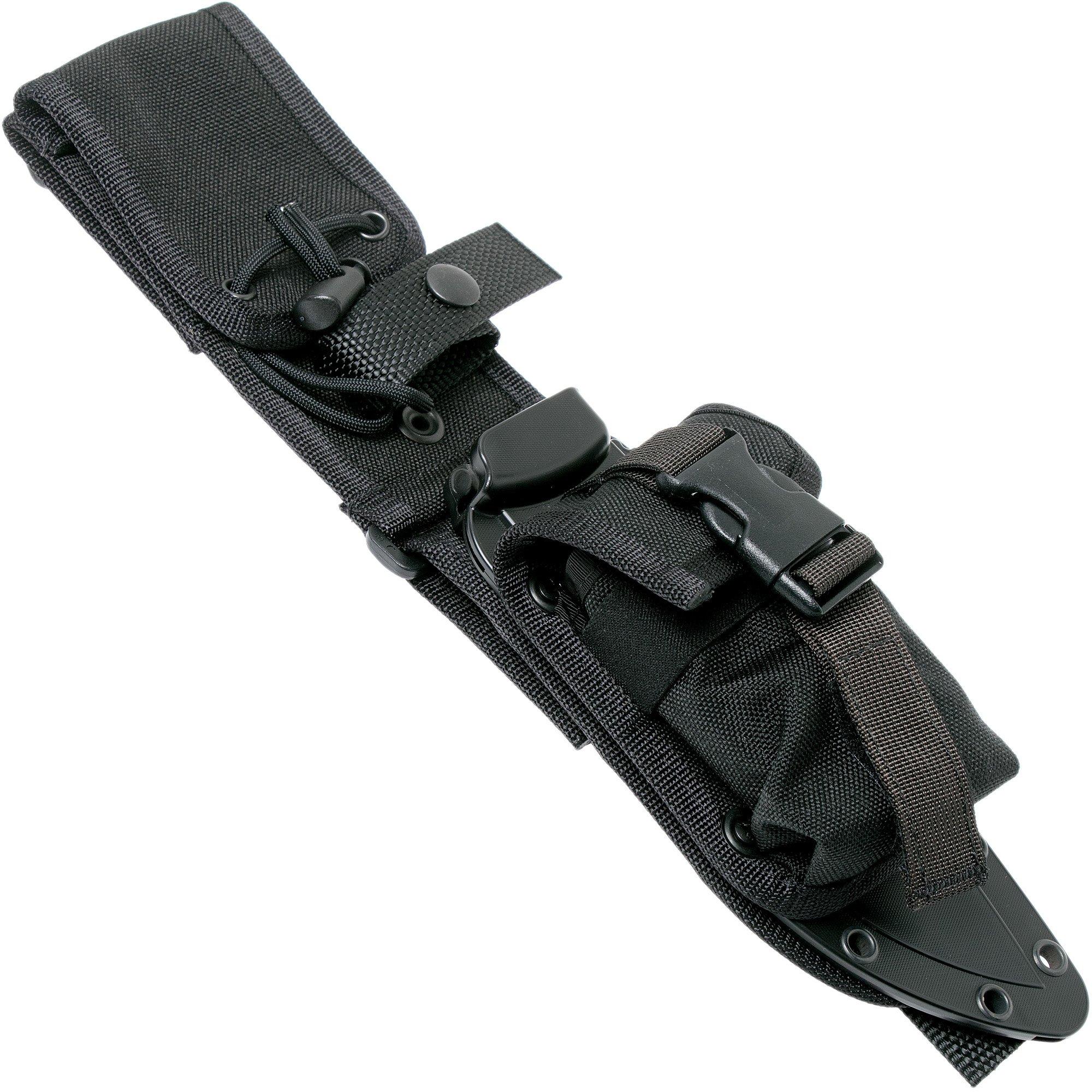 ESEE Modell 6 Scheide mit MOLLE-Rücken, Pouch, MBSP-B Black