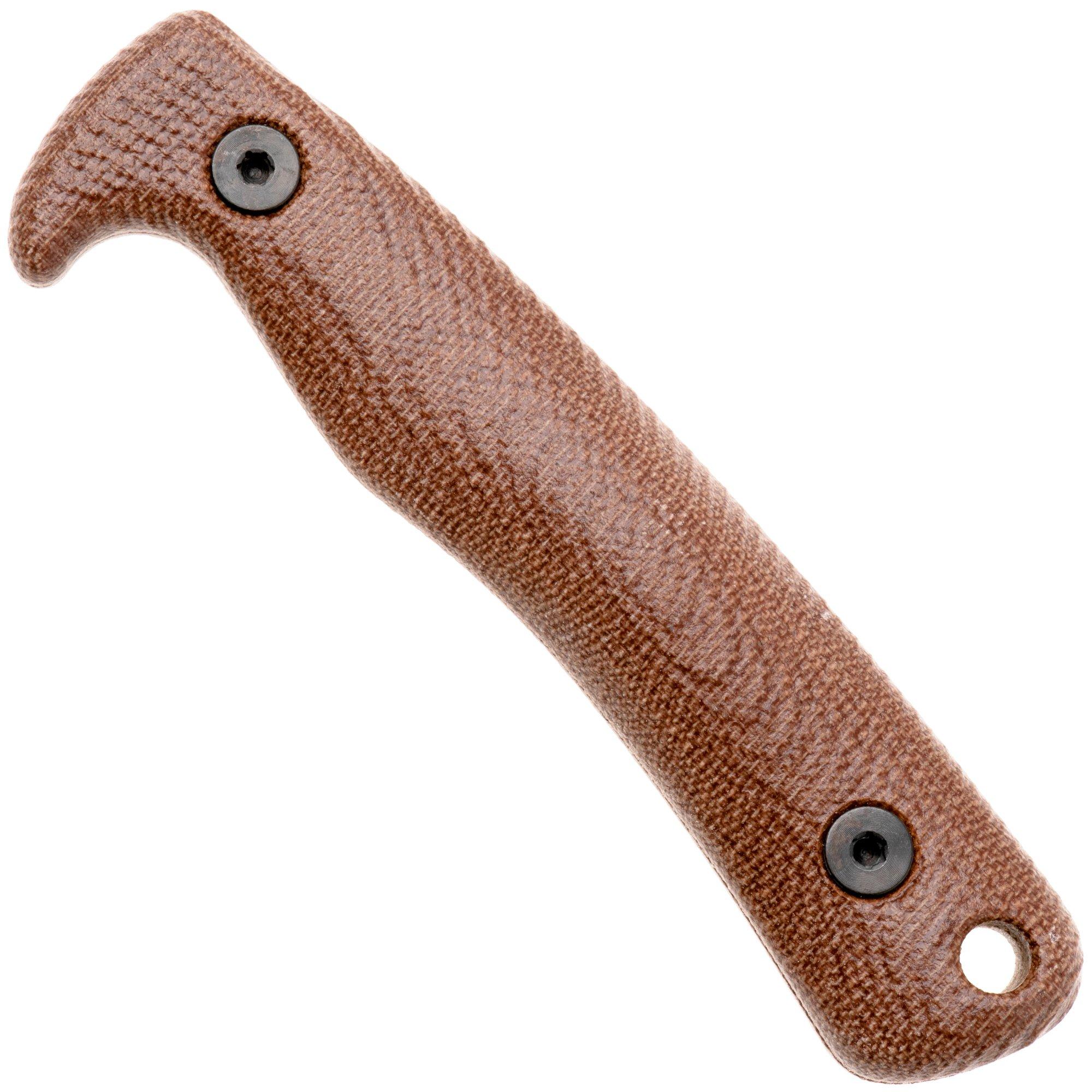 ESEE AGK Scales EE-AGK-3D-018, 3D Brown Micarta, handle scales