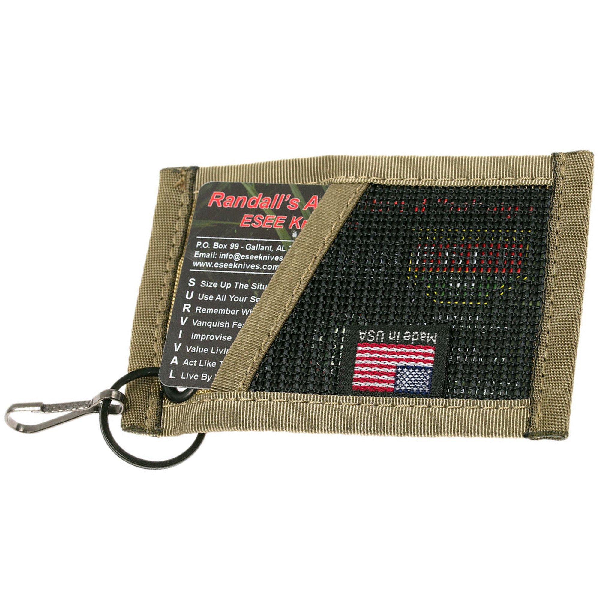 Pokrowiec na dokumenty/karty ESEE Card Holder Desert Tan, CARD-HOLDER-DT, survival