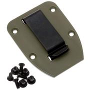 ESEE placa de clipe de cinto para bainha da Model 3 & 4, OD-Green