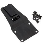 ESEE belt-clip plate for Model 5 & 6 sheaths, black