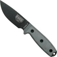 Bild für ESEE Model 3 Modified Pommel black blade, grey handle 3PM mit Scheide + Clip