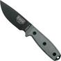 Obraz dla Nóż survivalowy ESEE Model 3 Modified Pommel Black Blade, Gray Handle 3PM z pokrowcem + klips