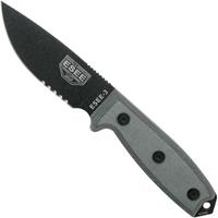 Image for ESEE Model 3 serrated, grey handle 3S with sheath + clip