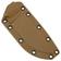 Image for ESEE sheath for Model 4, 4-MSCB, Coyote Brown