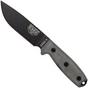 Bild für ESEE Model 4 schwarze Klinge, Grauer Handgriff 4P-MB inkl. Coyote Scheide + Clip und MOLLE-back