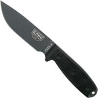 Image pour ESEE Model 4 Tactical Gunsmoke, black handle 4P-TG-B avec étui + clip