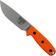 Image pour  ESEE Model 4 Plain Edge S35VN, Orange G10 Handle 4P35V-OR avec étui + clip
