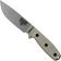 Afbeelding voor ESEE Model 4 Plain Edge S35VN, Canvas Micarta Handle 4P35V met schede + clip