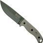 Image for ESEE Model 5 OD blade, desert tan handle 5P-OD with kydex sheath+ belt clip