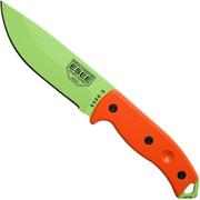 ESEE Model 5 Venom Green 5P-VG survival knife with kydex sheath + belt clip