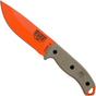 Imagen para ESEE Model 5 Orange 5POG OD Green Micarta cuchillo de supervivencia con funda de kydex + clip para cinturón