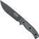 Image for ESEE Model 6 Tactical Gunsmoke, grey handle 6P-TG with black sheath + belt clip