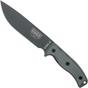 Afbeelding voor ESEE Model 6 Tactical Gunsmoke, grey handle 6P-TG met zwarte schede + riemclip