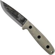 ESEE RB3 Bolieu Camp-Lore, Scandi Grind, Lederscheide