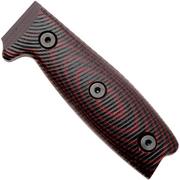 Afbeelding voor ESEE-3 scales EE-ESEE3-3D-004, 3D Blood Black G10, greepschalen