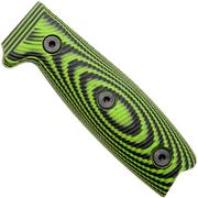 Afbeelding voor ESEE-3 scales EE-ESEE3-3D-007, 3D Neon Green Black G10, greepschalen