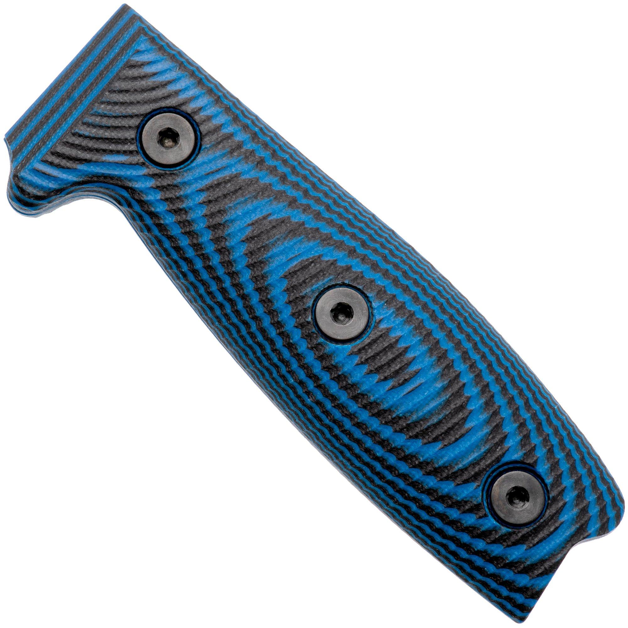 ESEE-3 Scales EE-ESEE3-3D-008, 3D Blue Black G10, handle scales